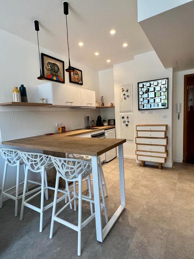 Bd Grosso Apt 4 Prs, 300M Plage, Clim, Parking Nice Eksteriør billede